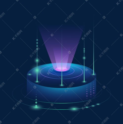 探索簡約風網絡科技元素素材 千庫網免費下載指南